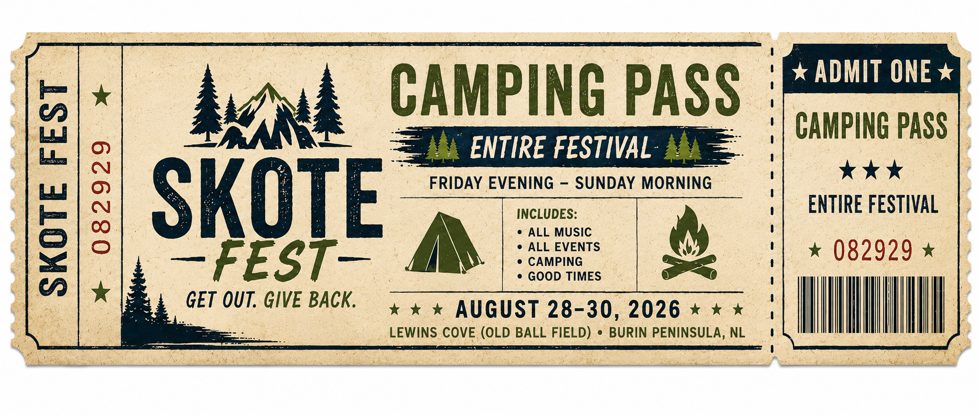 Skote Fest Camping Pass